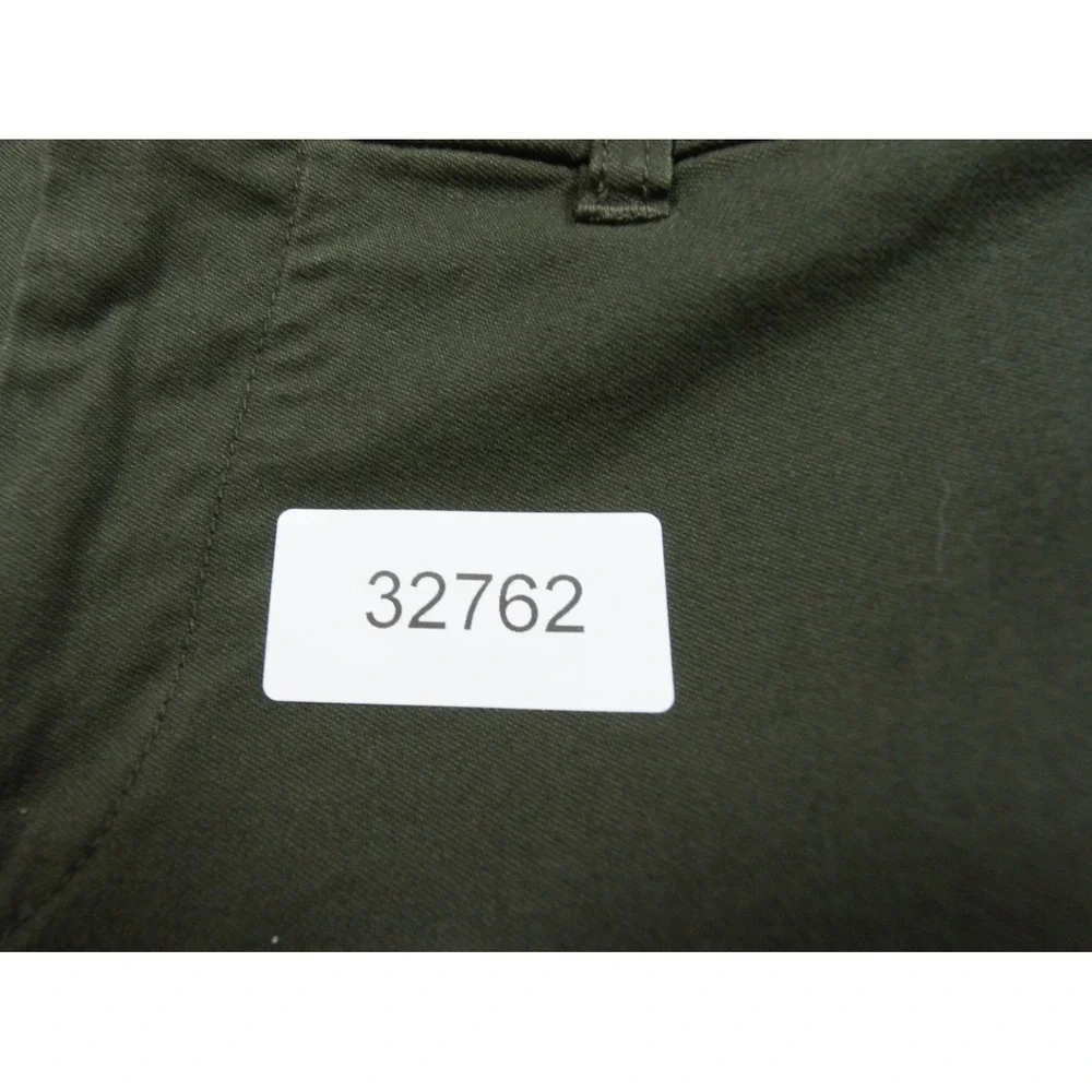 ATM Pants Womens 6 Green Enzyme Wash Cropped Boyfriend Pant Ladies Casual